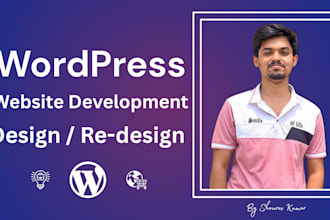 design a modern business and responsive wordpress website
