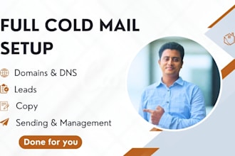 manage cold email campaigns for lead generation