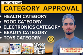 approve tiktok shop category and unlock restricted categories tiktok shop