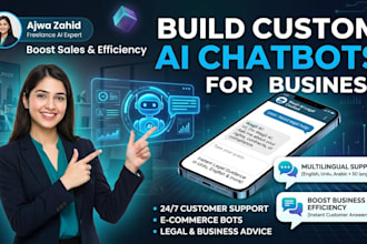 build custom aichatbots  for business
