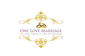 design modern signature wedding or monogram logo