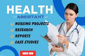 handle nursing, medical health and public health research reports and essays
