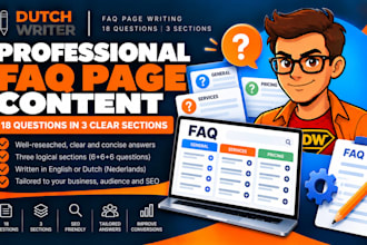 write your faq page upto 1,500 words