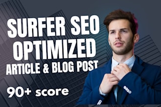 professional surfer SEO optimized content writing service