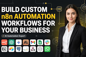 build custom n8n automation workflows