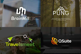create modern minimalist professional business logo design