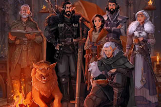 draw your dnd party
