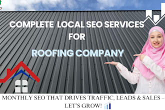 do local SEO for a roofing company