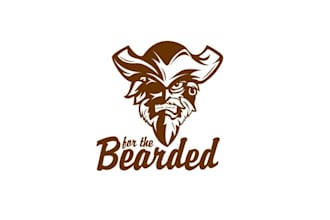 design stand out draw something bearded logo