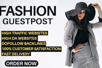 write and publish fashion guestpost on high traffic websites