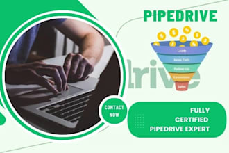 be your pipedrive CRM specialist