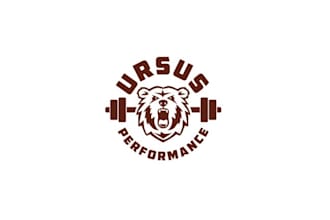 make extraordinary sporty bear logo for performance