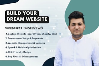 build hr management system using wordpress shopify and wix