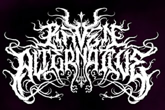 do professional vintage death metal logo