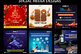 create social media post, facebook, instagram template post