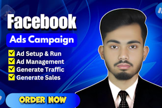expert facebook ads campaign setup and management to boost sales and traffic