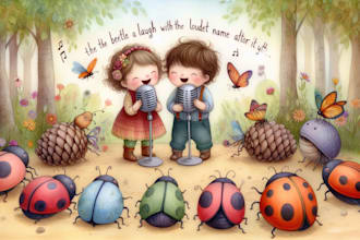 do children book illustrations and kids cover illustration
