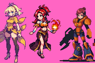 create pixel art, pixel art character, pixel sprite sheet, pixel art game sprite