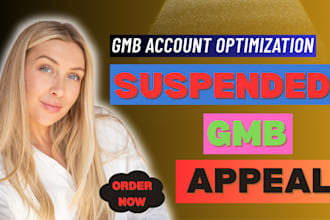appeal gmb suspension, google my business profile listing recovery