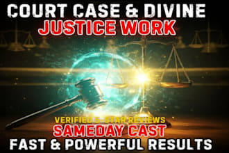 perform guided manifestation custom ritual for truth, justice and court cases