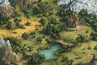 do fantasy maps and city maps