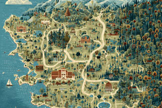 map illustration vector illustration vector map