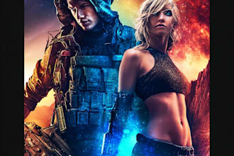 fantasy book cover design or fantasy book cover