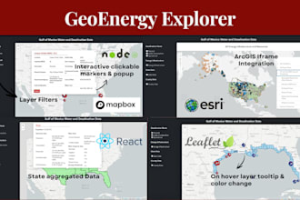 make interactive web maps using leaflet, mapbox, openlayer in react and angular