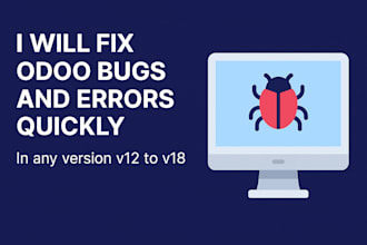fix odoo bugs and errors quickly in any version v12 to v18