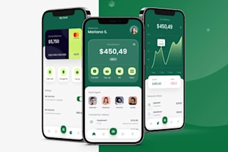 develop fintech app, money transfer app, bank app, wallet app, payment app