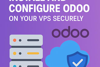 install, configure, and secure odoo on your vps or cloud server