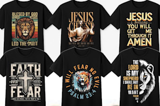 make christian, jesus, religious, and bible verse tshirts