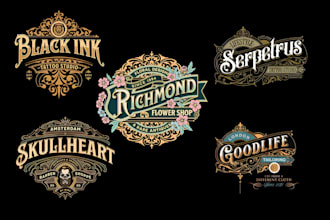 design creative retro vintage hipster badge , outdoor or business logo