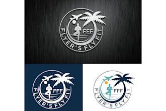 logo design circles fleyers