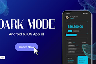 build a minimalist dark mode website and app UI UX dev in webflow or figma