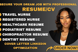 write a healthcare registered nurse midwife pharmacist orthodontist resume cv