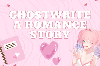 ghostwrite a romance story