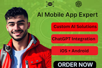 build a chatgpt powered app for ios and android