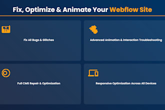webflow bugs, issues, animations, responsiveness, and cms problems