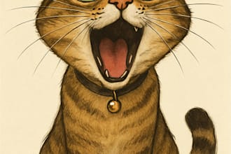 draw a caricature of your pet