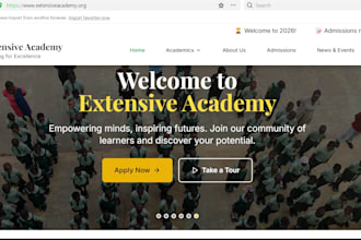 build responsive react javascript website