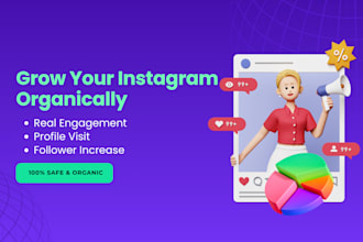 grow your instagram organically with real engagement