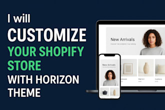 customize your shopify store with horizon theme