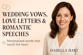 craft touching speeches for weddings, eulogies and special occasions