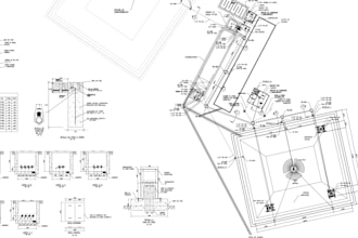 diseñare o redibujare planos arquitectónicos en autocad 2d