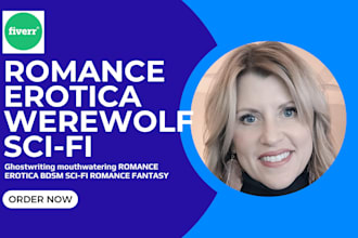 ghostwrite rewrite romance erotic novels, bdsm werewolf stories books