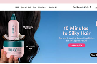 build cosmetic shopify website skincare subscription box store skin care website