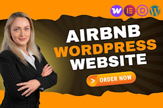 design an airbnb rental and vacation website in wordpress