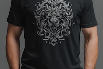draw t shirt merchandise design