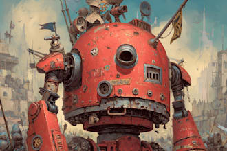 paint a warhammer illustration